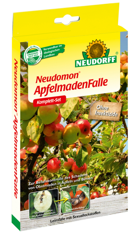 NEUDOMON Apfelmaden Falle, Ohne Insektizide