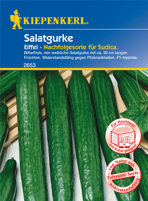  KIEPENKERL Salatgurkensamen „Eiffel“