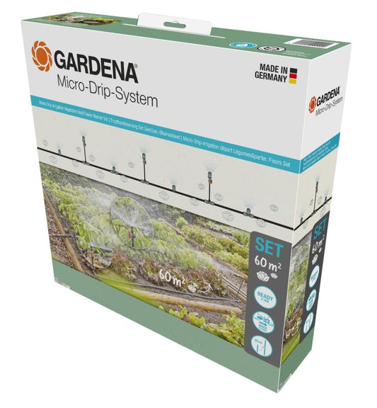  GARDENA Bewässerungs-Set „Micro Drip“, Für Gemüsebeete