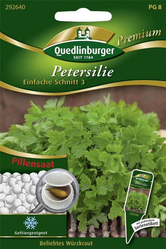  QUEDLINBURGER Petersiliensamen „Einfache Schnitt“