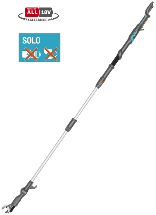  GARDENA Akku-Teleskop-Baumschere „HighCut 250/18V P4A“, Ohne Akku