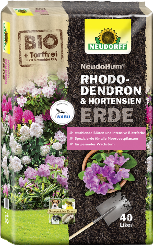  NEUDOHUM Rhododendron-& Hortensienerde, 40 L