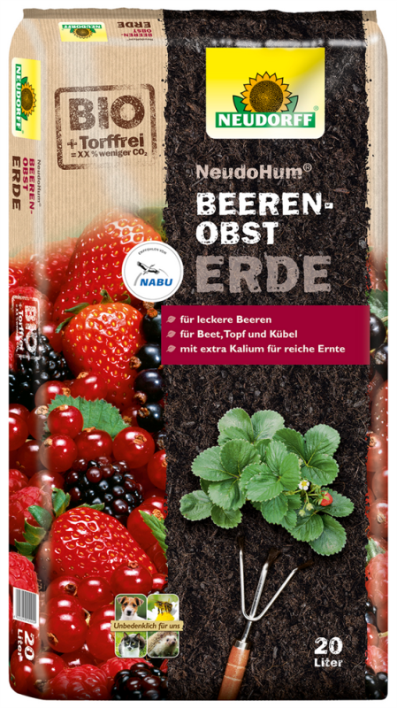  NEUDOHUM Beerenobst-Erde, 20 L