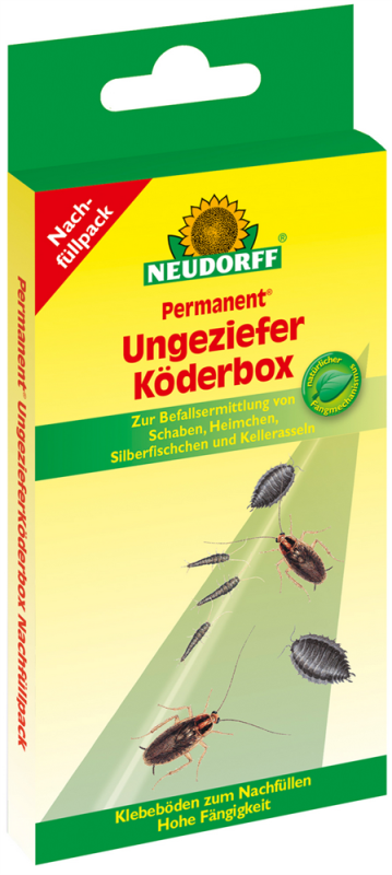  PERMANENT Nachfüllpack Für Ungeziefer Leimfalle, 4 Stück