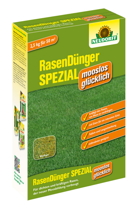  NEUDORFF Rasendünger „Spezial“, Mooslos Glücklich