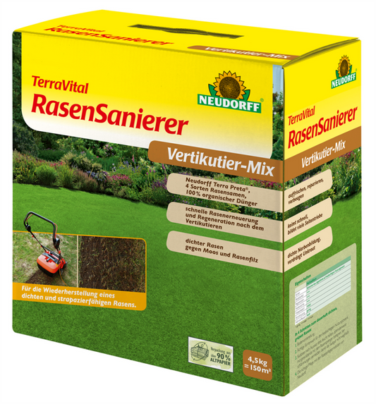 TERRAVITAL Rasensanierer, 4,5 Kg