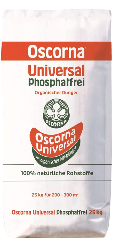  OSCORNA Dünger „Universal“, Phosphatfrei, 25 Kg