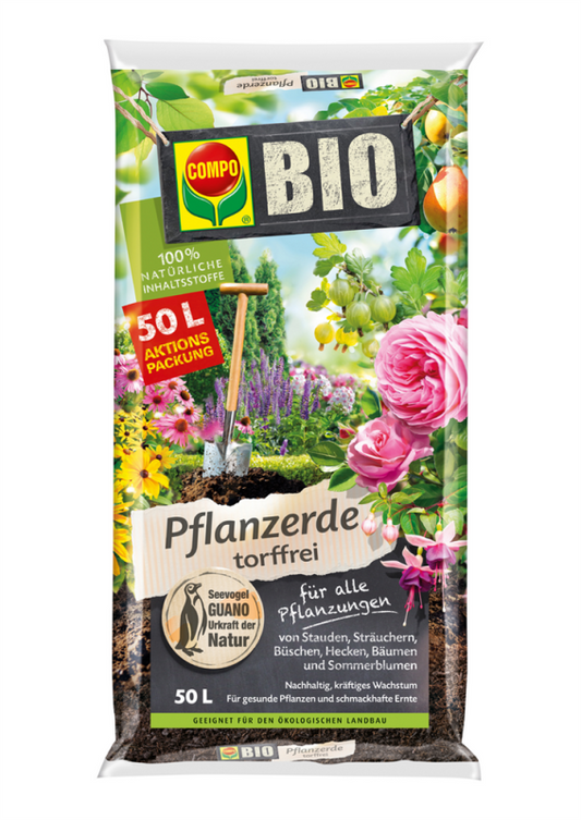  COMPO Bio-Pflanzerde, Torffrei