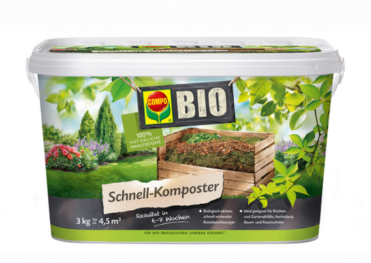  COMPO Bio-Schnell Komposter, 3 Kg