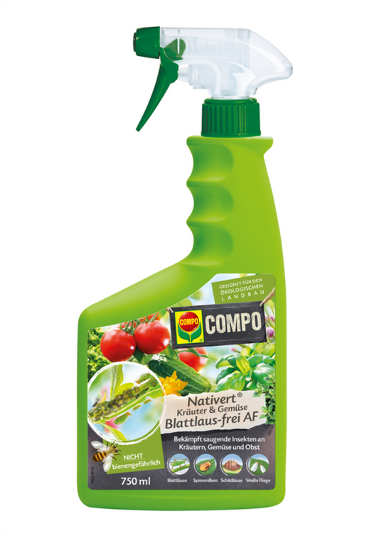  COMPO Blattlausfrei Für Kräuter & Gemüse AF, 750 Ml