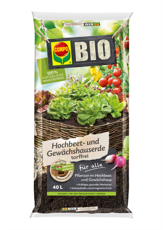  COMPO Bio-Hochbeet-& Gewächshauserde