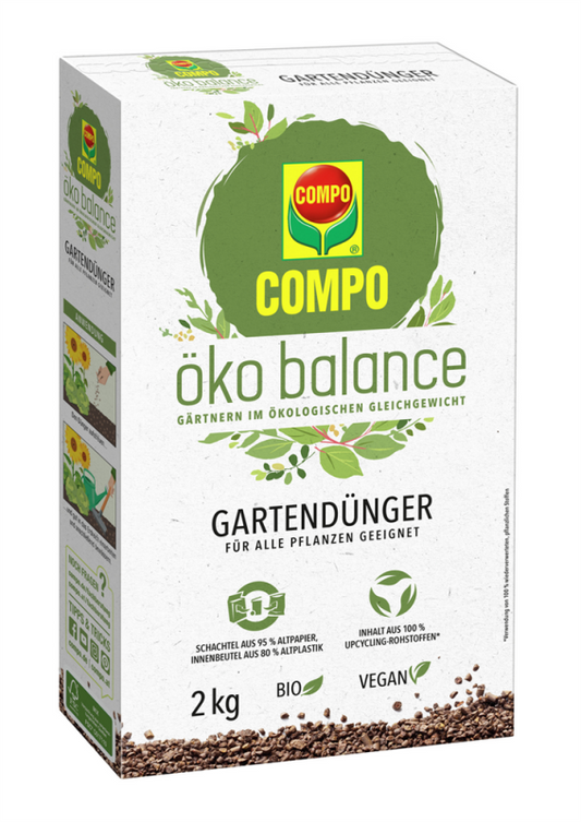  COMPO Gartendünger „Öko Balance“, 2 Kg