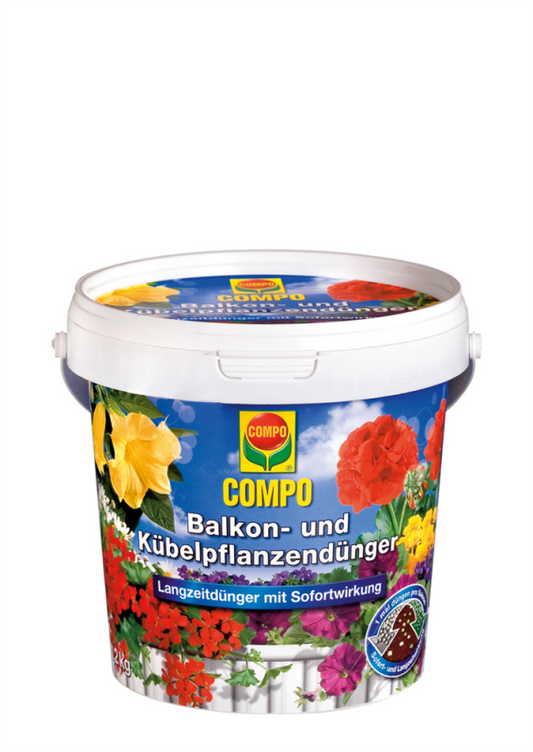  COMPO Balkon-& Kübelpflanzendünger, 1,2 Kg