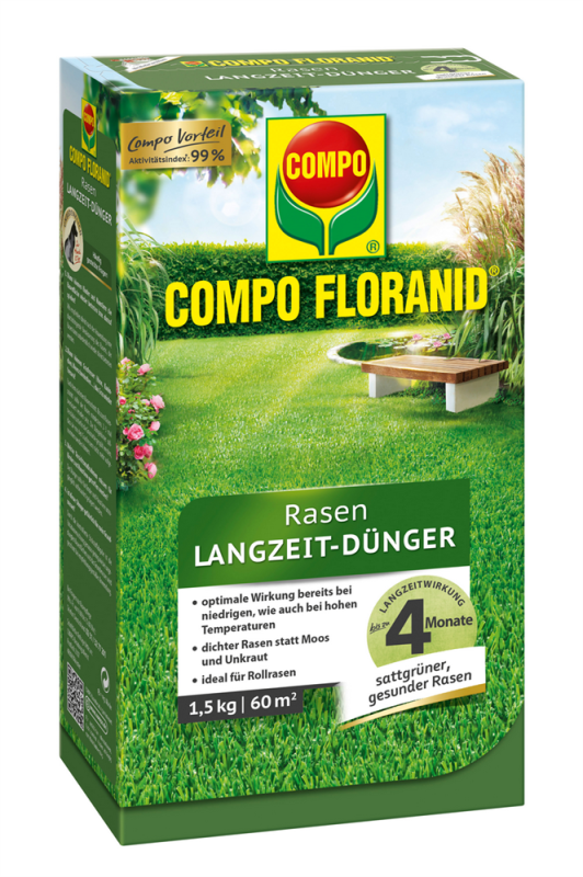  COMPO FLORANID Rasen-Langzeitdünger