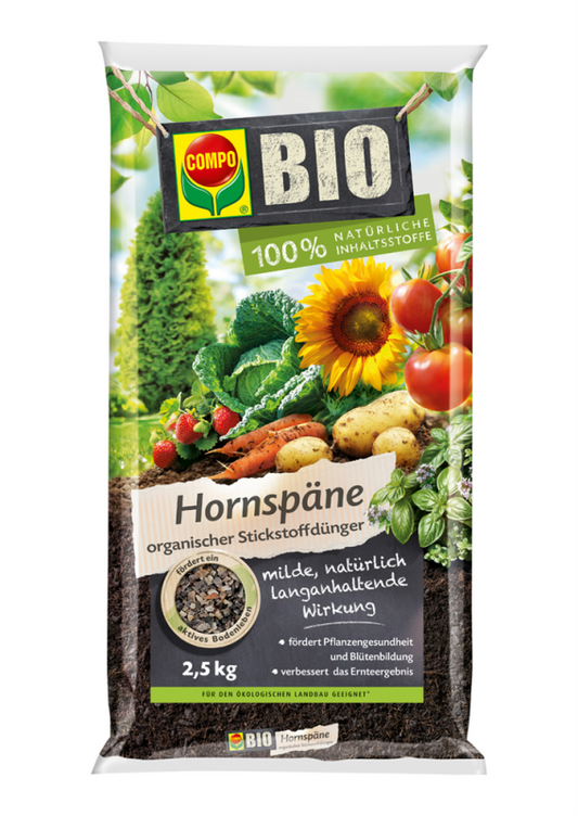  COMPO Bio-Hornspäne, 2,5 Kg