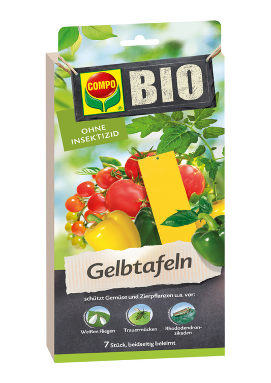  COMPO Bio-Gelbtafeln, 7 Stück