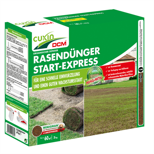  CUXIN Rasendünger „Start-Express“, 3 Kg
