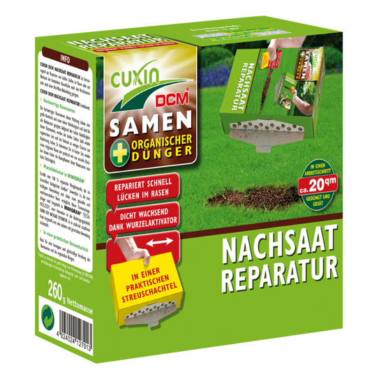  CUXIN Nachsaat-Rasen Reparatur