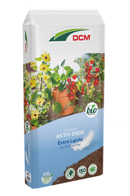  CUXIN Aktiv-Pflanzerde, Extra Leicht, 40 L