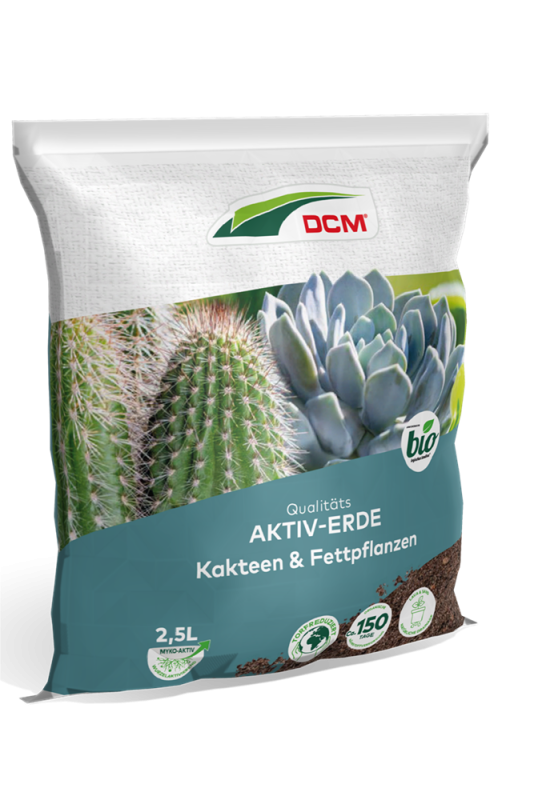  CUXIN Aktiv-Kakteen-& Fettpflanzenerde, 2,5 L