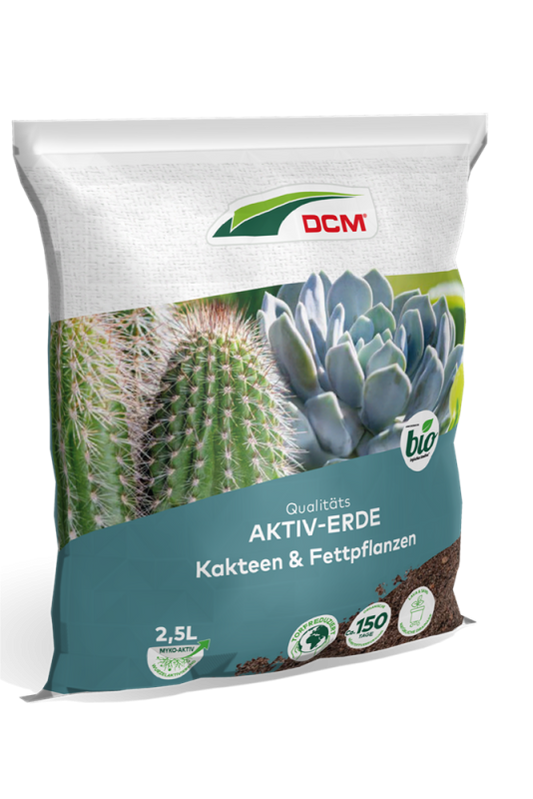  CUXIN Aktiv-Kakteen-& Fettpflanzenerde, 2,5 L