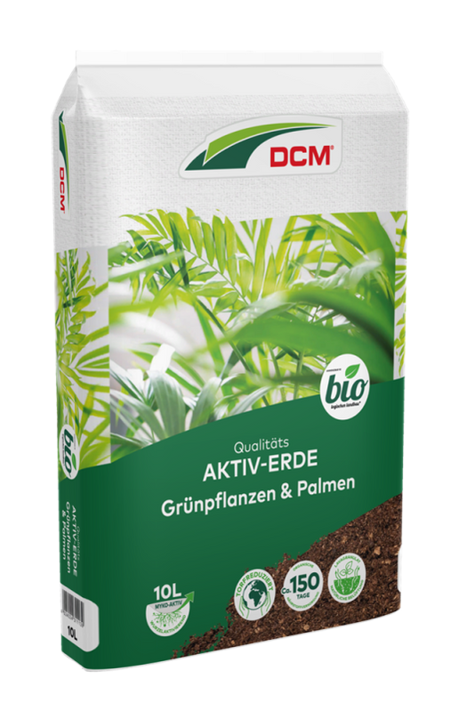  CUXIN Aktiv-Grünpflanzen-& Palmenerde, 10 L