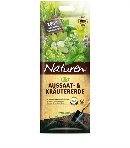 NATUREN Bio Aussaat-& Kräutererde, 20 L