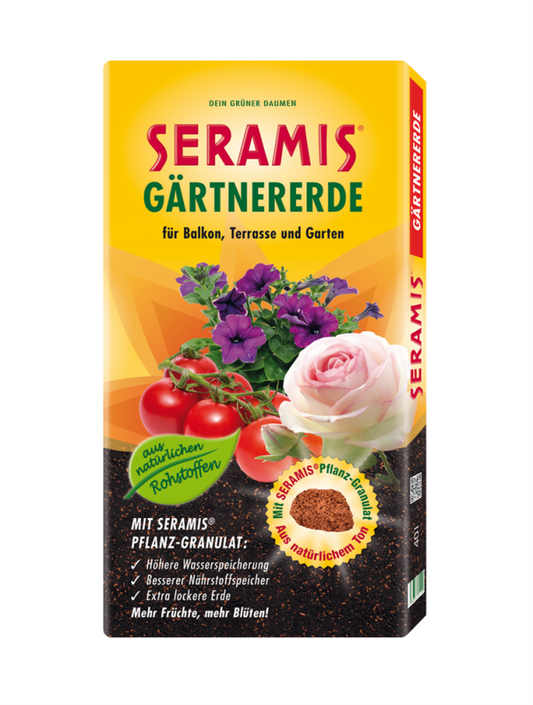  SERAMIS Gärtnererde, 2plus1, 40 L
