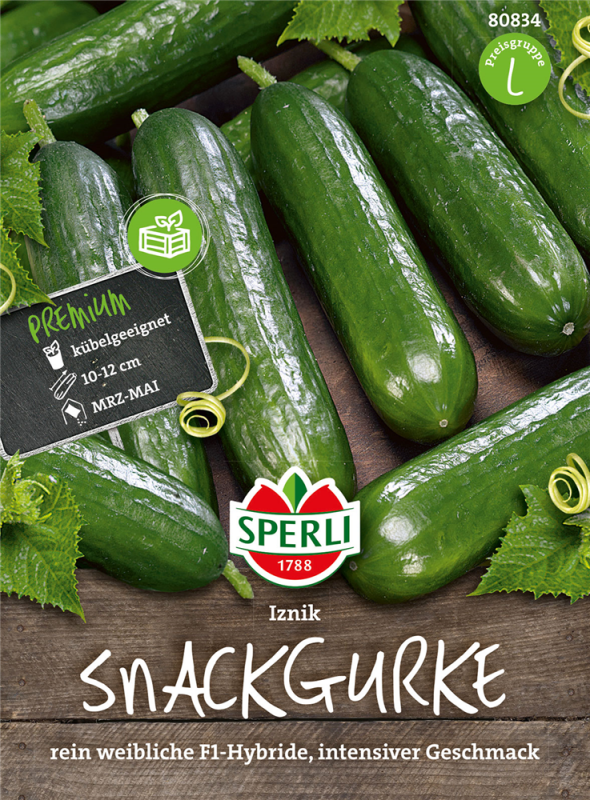  SPERLI Mini-Cocktailgurkensamen „Iznik F1“