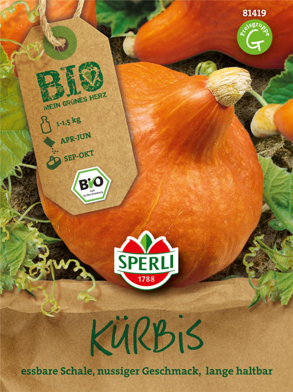  SPERLI Hokkaidokürbissamen