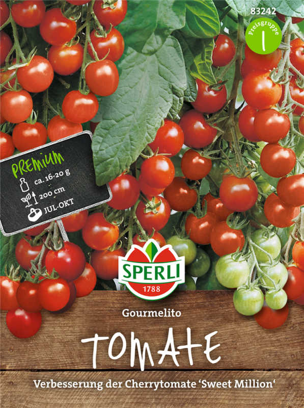  SPERLI Tomatensamen „Gourmelito“