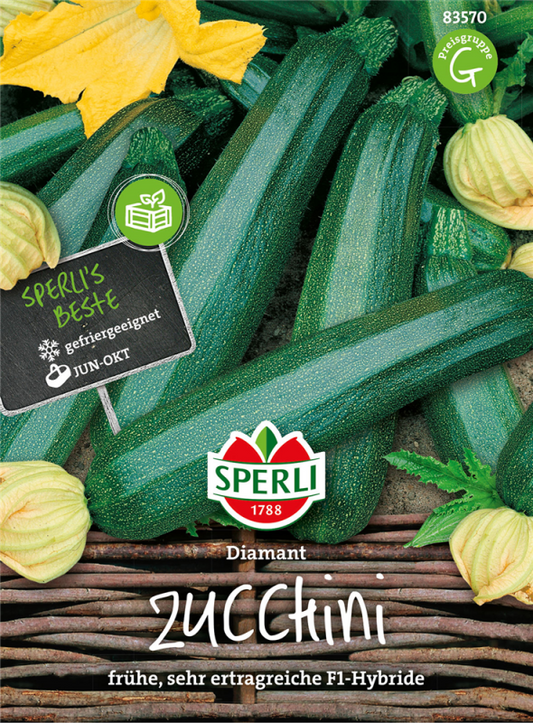  SPERLI Zucchinisamen „Diamant F1“