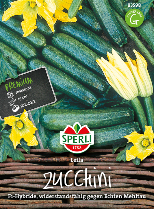  SPERLI Zucchinisamen „Leila F1“
