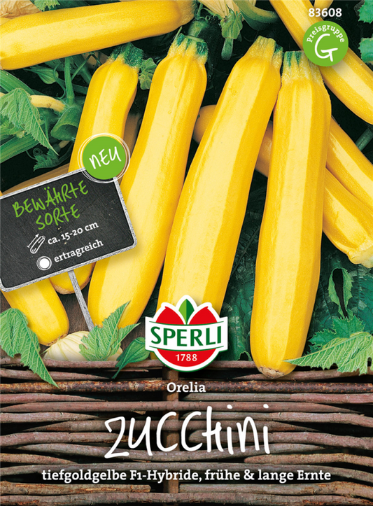  SPERLI Zucchinisamen „Orelia“