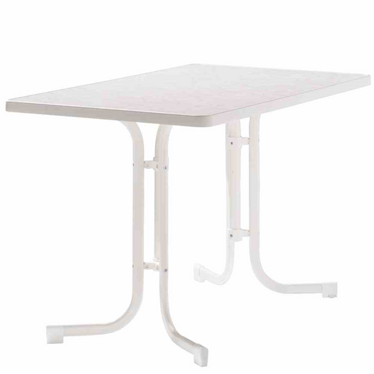  SIEGER Klapptisch, 115x70 Cm, Weiß