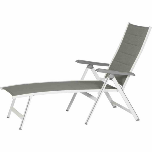  MWH Liege, Klappbar, 140x70x104,5 Cm, Grau