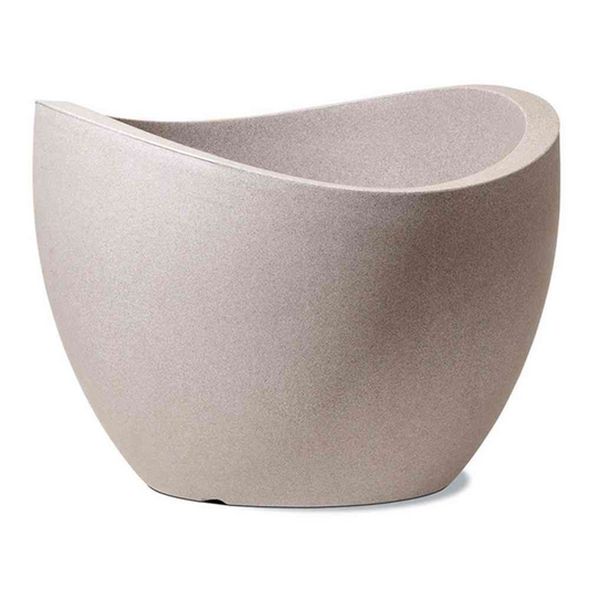  SCHEURICH Pflanzgefäß „Wave Globe“, Ø50 Cm, Taupe