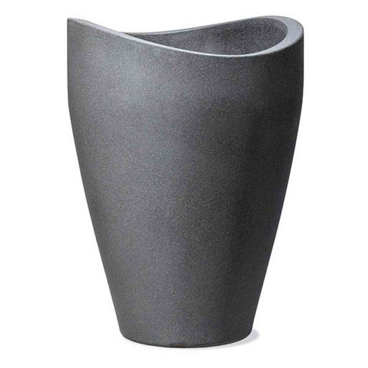  SCHEURICH Pflanzgefäß „Wave Globe“, High, Ø50x67 Cm, Schwarz