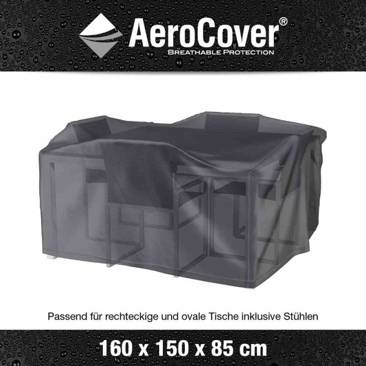  AEROCOVER Schutzhülle Für Gartenmöbelset, 160x150x85 Cm