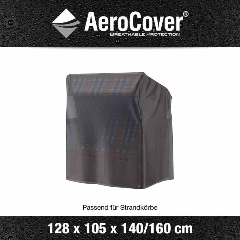  AEROCOVER Schutzhülle Für Strandkorb, 128x105x160/140 Cm