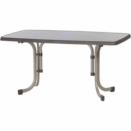  SIEGER Klapptisch, 150x90 Cm, Mocca