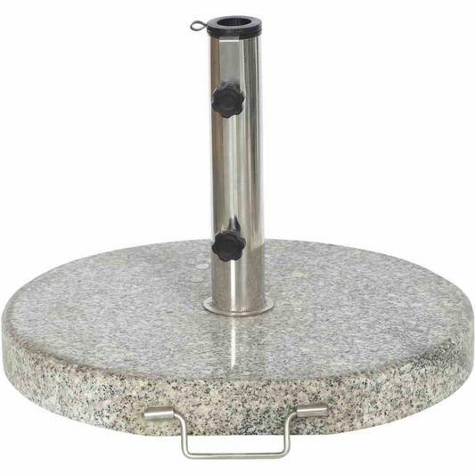  SIENA GARDEN Schirmständer 30 Kg, Ø50 Cm, Hellgrau