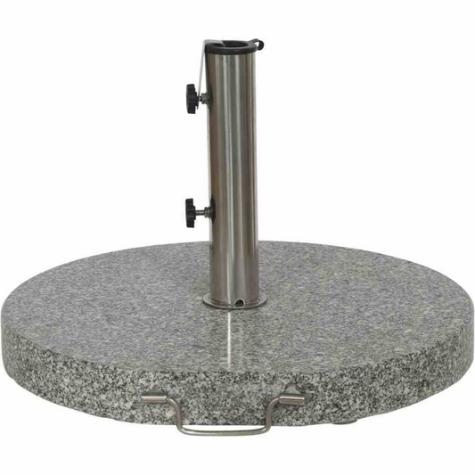  SIENA GARDEN Schirmständer 40 Kg, Mit Griff & Rollen