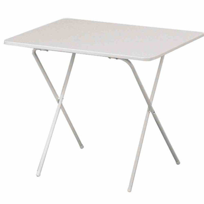  MFG Campingtisch, 80x60x63 Cm, Weiß