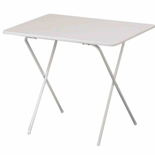  MFG Campingtisch, 80x60x63 Cm, Weiß