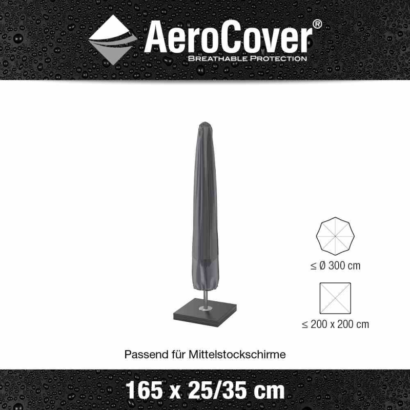  AEROCOVER Schutzhülle Für Sonnenschirm, 165x25 Cm