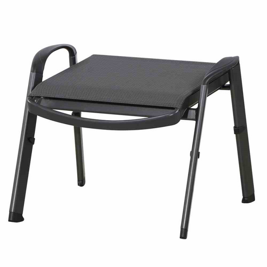  MWH Hocker „Largo“, 58,5x63x47,5 Cm, Eisengrau