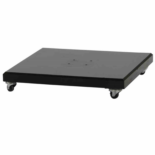  SIENA GARDEN Schirmständer „Ferona“, 120 Kg, Mit Rollen, Schwarz
