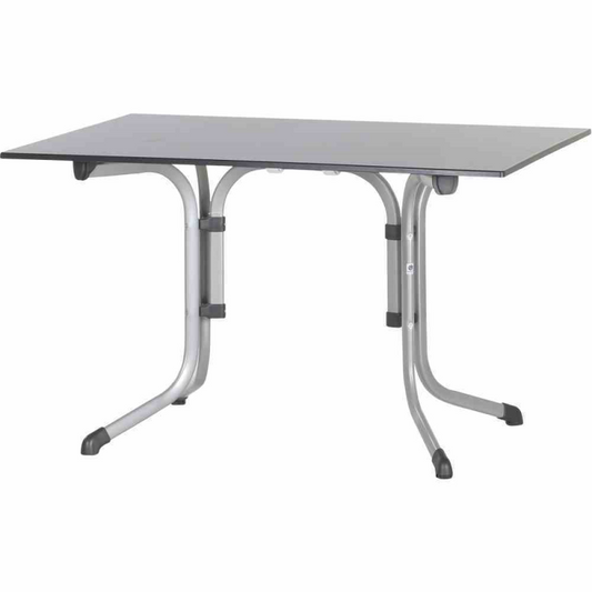  SIEGER Klapptisch, Vivodur, 120x80x73 Cm, Graphit-grau