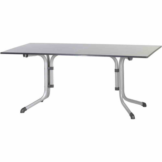  SIEGER Klapptisch, Vivodur, 165x95x73 Cm, Graphit-grau